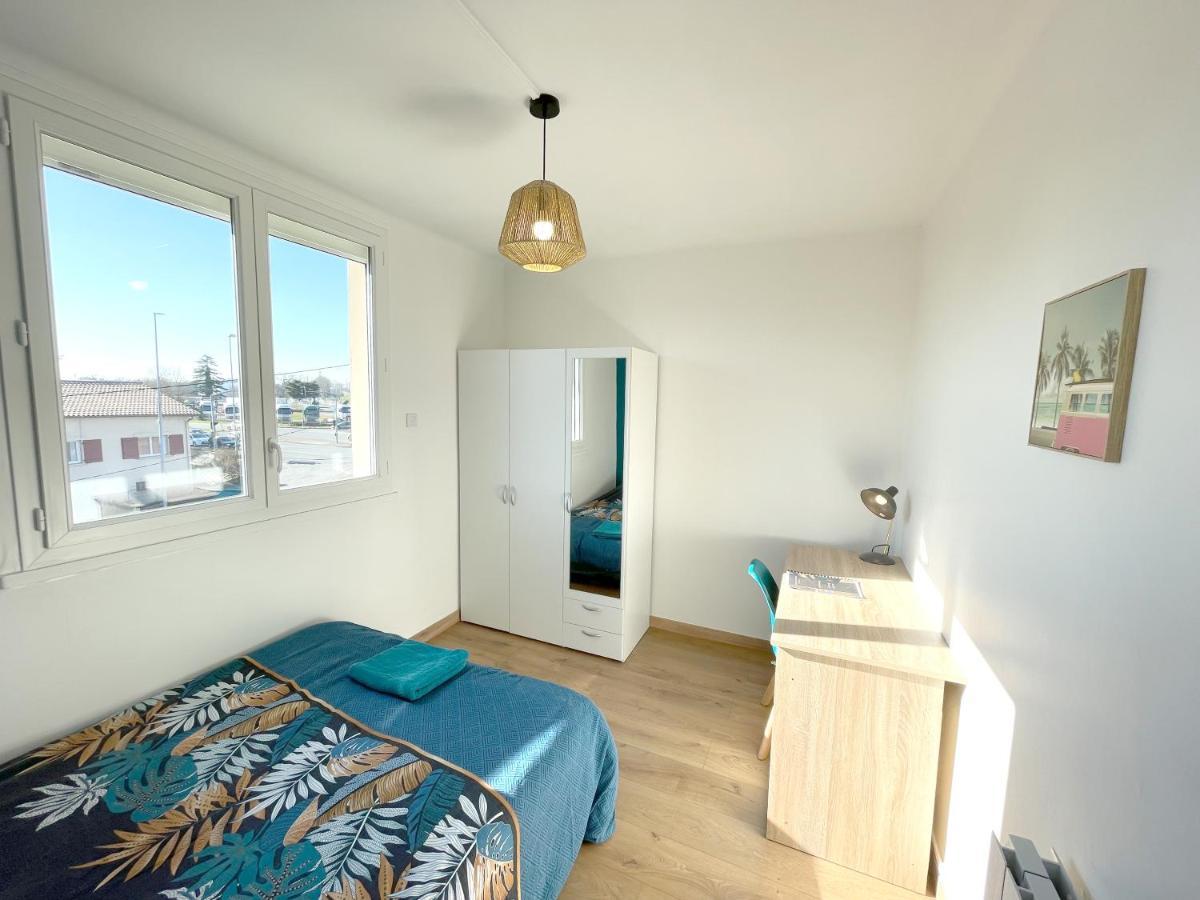 Appartement 3 Chambres - Climatisation - Parking Portet-sur-Garonne Exteriör bild