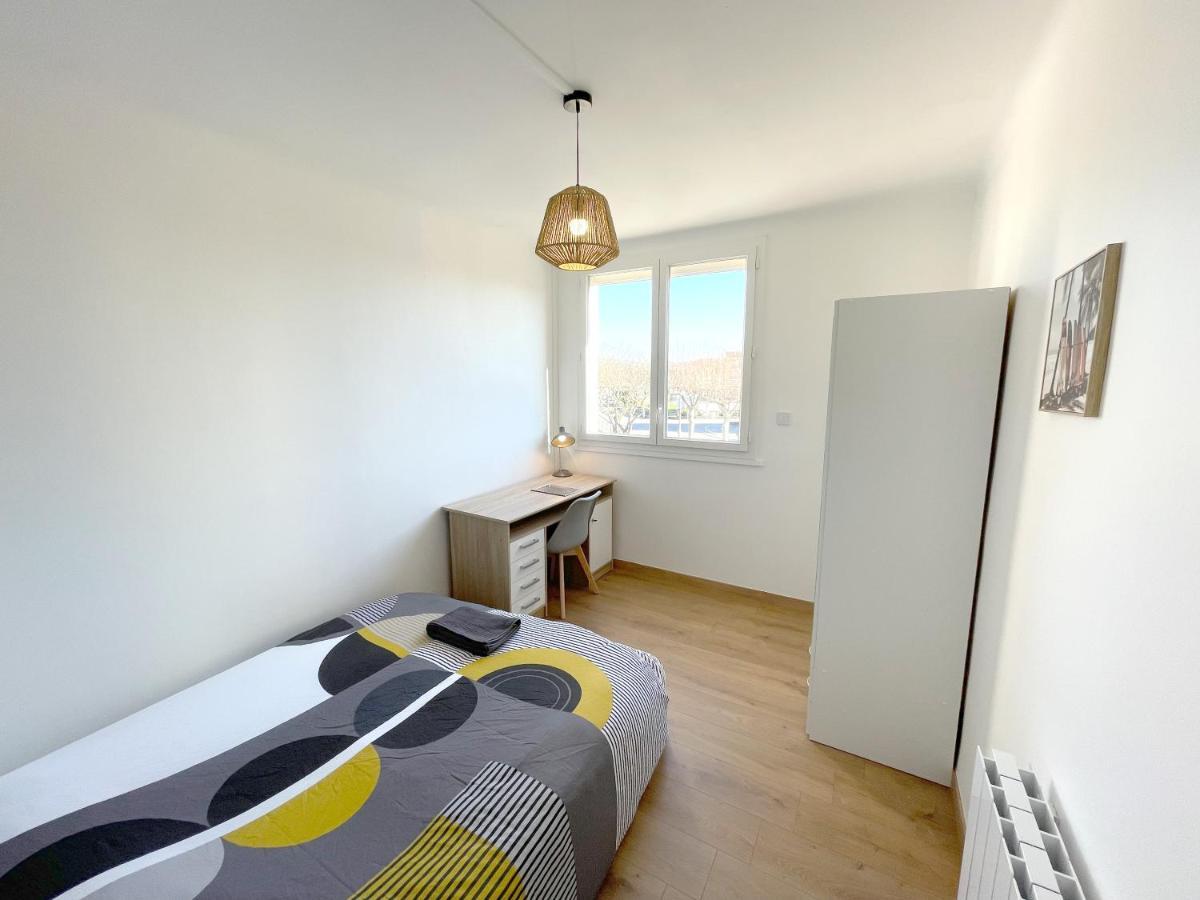 Appartement 3 Chambres - Climatisation - Parking Portet-sur-Garonne Exteriör bild