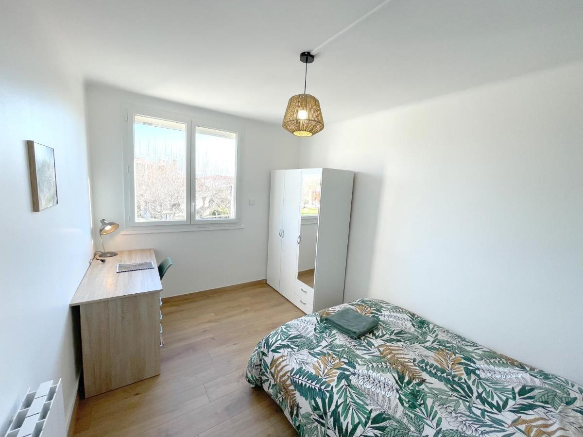 Appartement 3 Chambres - Climatisation - Parking Portet-sur-Garonne Exteriör bild